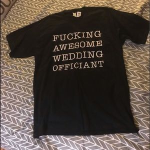 Funny Wedding Officiant T-shirt